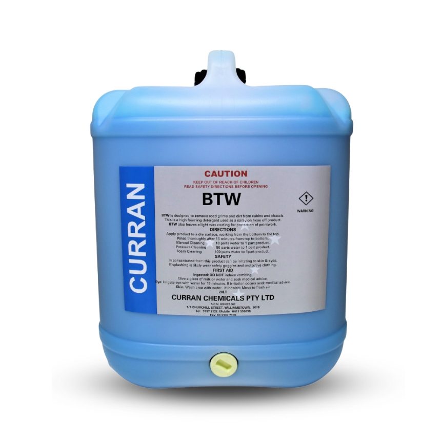 Curran Blue Truck Wash 20L - Curran Cleaning Supplies