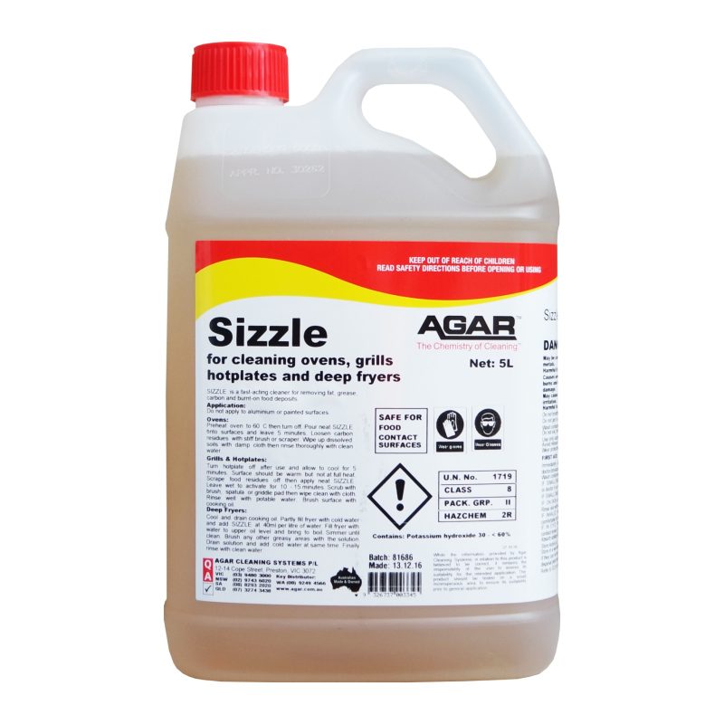 SIZZLE 5L - Curran Cleaning Supplies