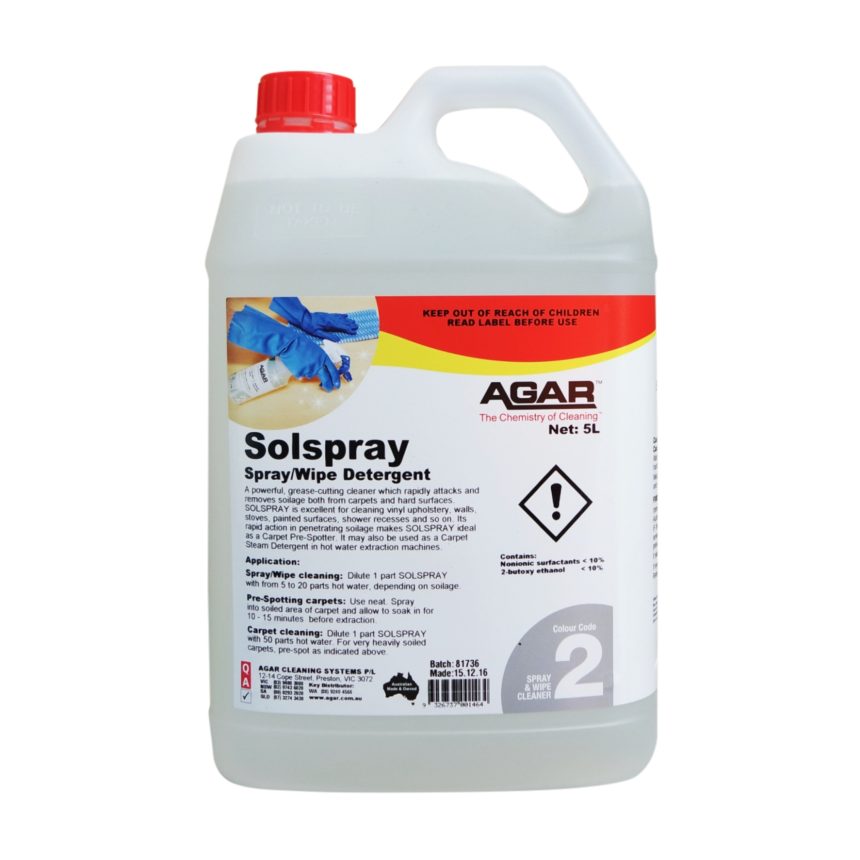 Sol Clean SOLSPRAY - Curran Cleaning Supplies